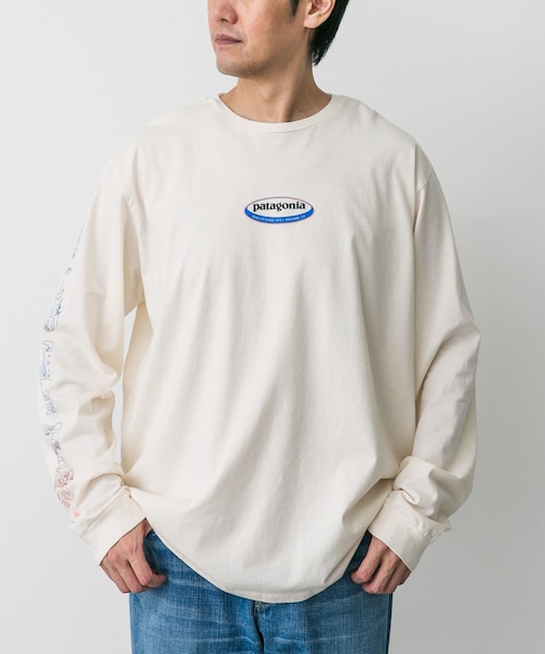 URBAN RESEARCH DOORS（アーバンリサーチドアーズ）の「patagonia　MsLongWayRoundOrganicLong-Sleeve（Tシャツ/カットソー・メンズ・INBK/UDNL/CUBL・S/M/L/XL）」の6枚目の写真