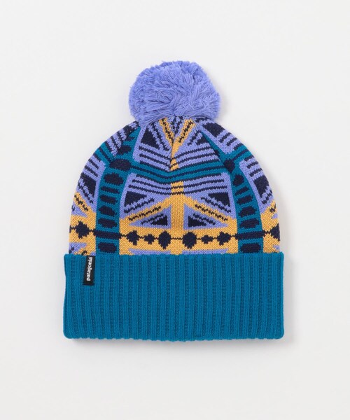 EKAL(エカル)の「patagonia Powder Town Beanie(ニットキャップ/ビーニー・メンズ・SNPE/LIWG・one)」の2枚目の写真