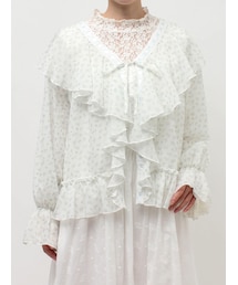 merry jenny | シアーフリルボレロ(カーディガン/ボレロ)