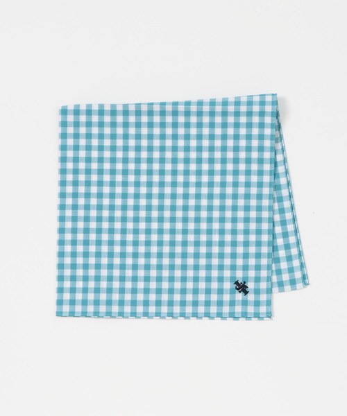 URBAN RESEARCH DOORS(アーバンリサーチドアーズ)の「LIFE STYLE TAILOR チェック柄コットンハンカチ(ハンカチ/ハンドタオル・メンズ・NAVY/BLUE/GRAY/KHAKI・-)」の8枚目の写真