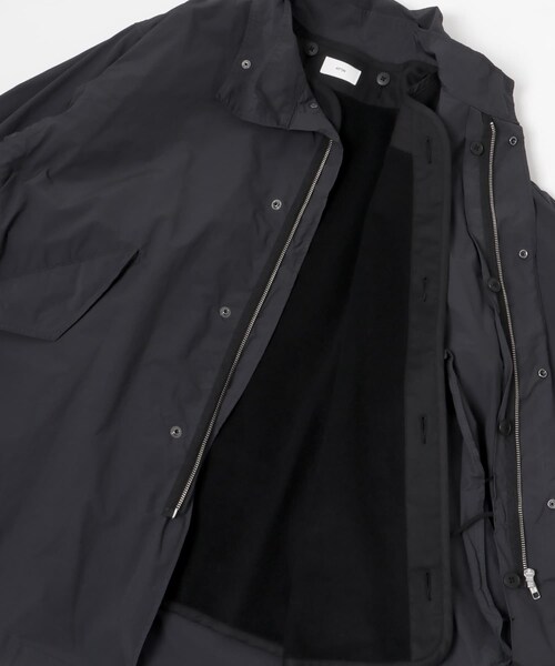 URBAN RESEARCH(アーバンリサーチ)の「ATON AIR WEATHER SHORT MODS COAT(モッズコート・メンズ・004 C.GRY/005 BLK・4/6)」の12枚目の写真