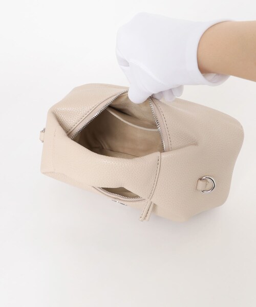 URBAN RESEARCH(アーバンリサーチ)の「GANNI Hobo Mini Grained(ハンドバッグ・レディース・W Pepper・0)」の7枚目の写真