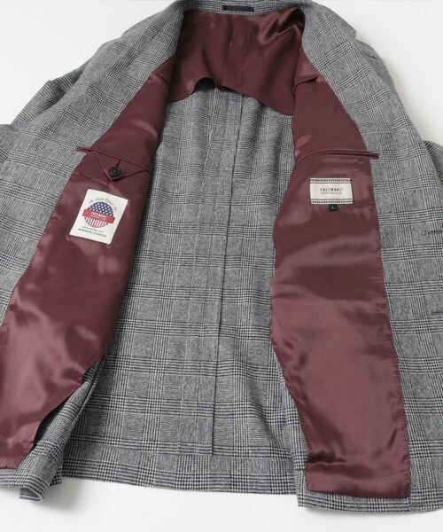 URBAN RESEARCH（アーバンリサーチ）の「FREEMANS SPORTING CLUB　St MARKS JACKET（テーラードジャケット・メンズ・Wブラック・S/M/L）」の8枚目の写真