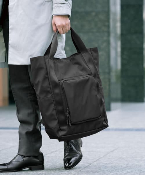 URBAN RESEARCH DOORS（アーバンリサーチドアーズ）の「2way リュックトート（バックパック/リュック・メンズ・BLK/NVY・one/One）」の6枚目の写真