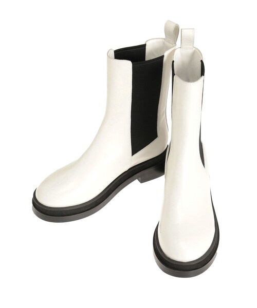 ELENDEEK(エレンディーク)の「SIDE GORE BOOTS(ブーツ・レディース・オフホワイト/ブラック・37/38)」の14枚目の写真