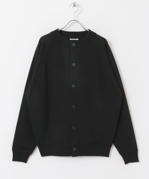 URBAN RESEARCH DOORS（アーバンリサーチドアーズ）の「FORK&SPOON　ウーステッドヤーンクルーネックカーディガン（カーディガン/ボレロ・メンズ・LIGHTGRAY/BLACK/RENGA・4/5）」の10枚目の写真