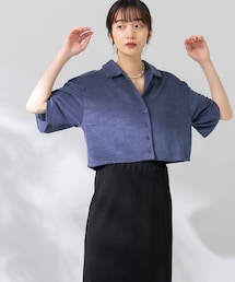 KBF | クロップドパイルポロシャツ(ポロシャツ)