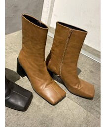 EMODA | スリムフィットショートブーツ(ブーツ)