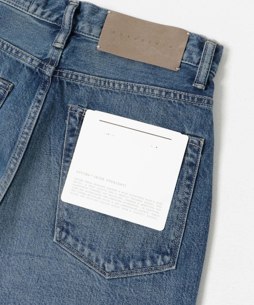 URBAN RESEARCH（アーバンリサーチ）の「KURO　OPTIMA WASH002（デニムパンツ・レディース・FADED INDI・25/26/27）」の12枚目の写真