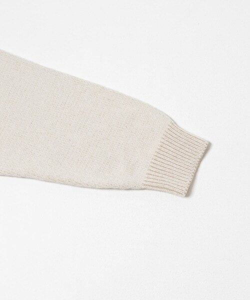 URBAN RESEARCH(アーバンリサーチ)の「ローゲージモールニット(ニット/セーター・メンズ・WHITE/GREEN/NAVY/BLACK・M/L)」の13枚目の写真