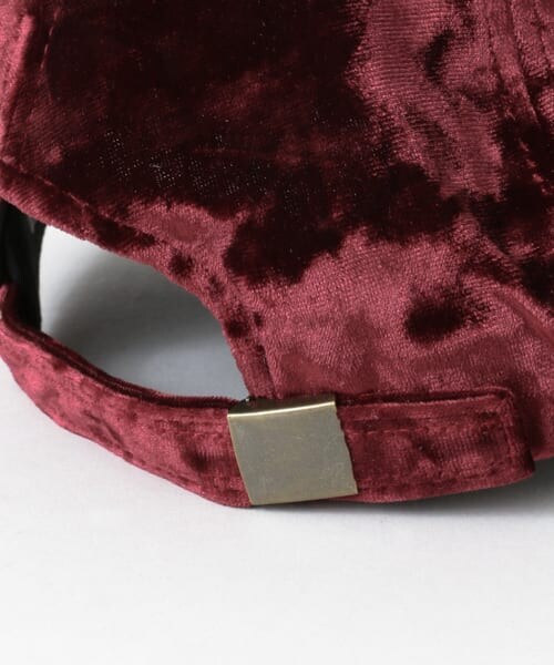 SENSE OF PLACE by URBAN RESEARCH(センスオブプレイスバイアーバンリサーチ)の「クラッシュベロアキャップ∴(キャップ・レディース・BORDEAUX/BLACK/BEIGE・one/One)」の10枚目の写真