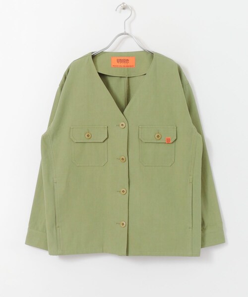 URBAN RESEARCH Sonny Label（アーバンリサーチサニーレーベル）の「UNIVERSAL OVERALL　別注カバーオール（カバーオール・レディース・ベージュ/オフ/カーキ・FREE）」の22枚目の写真