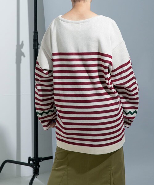 THE GOODLAND MARKET（ザグッドランドマーケット）の「master key　- MK - NOBORDER（ニット/セーター・メンズ・ENJI/IVORY/BRN・2）」の9枚目の写真