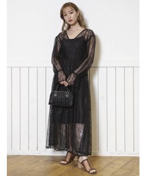 dazzlin | レースガウン2WAYワンピース(ワンピース)