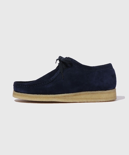 ADAM ET ROPE'（アダムエロペ）の「【Padmore&Barnes for WILD LIFE TAILOR】EX SUEDE MOC（モカシン/デッキシューズ・メンズ・ネイビー・24.5/25.5/26.5/27.5）」の5枚目の写真