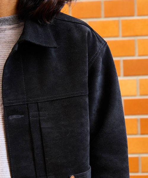 別注》【BONCOURA/ボンクラ】1st Gジャン ブラックスエード