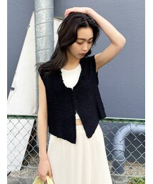 EMODA | クラッシュニットベスト(ベスト)