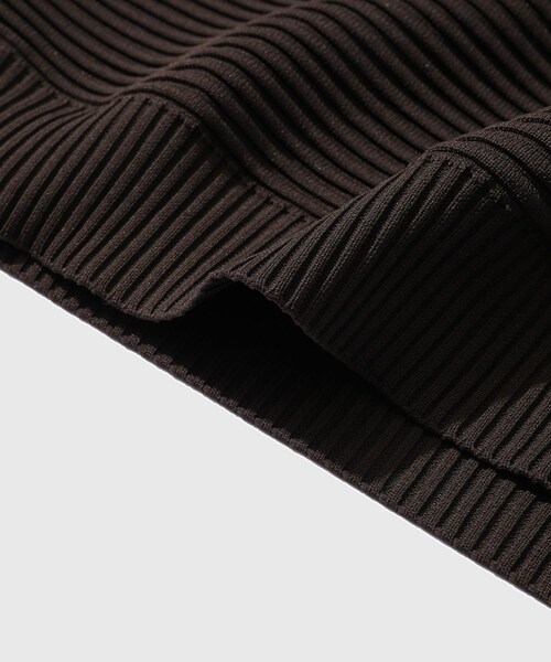 ADAM ET ROPE'(アダムエロペ)の「【elephant TRIBAL fabrics/エレファントトライバルファブリクス】Modern Command Knit(ニット/セーター・メンズ・ブラック/ダークブラウン・F)」の10枚目の写真