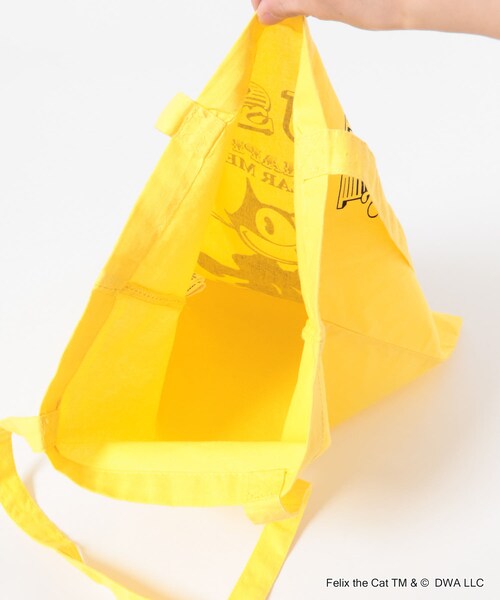 KBF（ケイビーエフ）の「GOOD ROCK SPEED　FELIX ToteBag（トートバッグ・レディース・YELLOW・Free）」の6枚目の写真