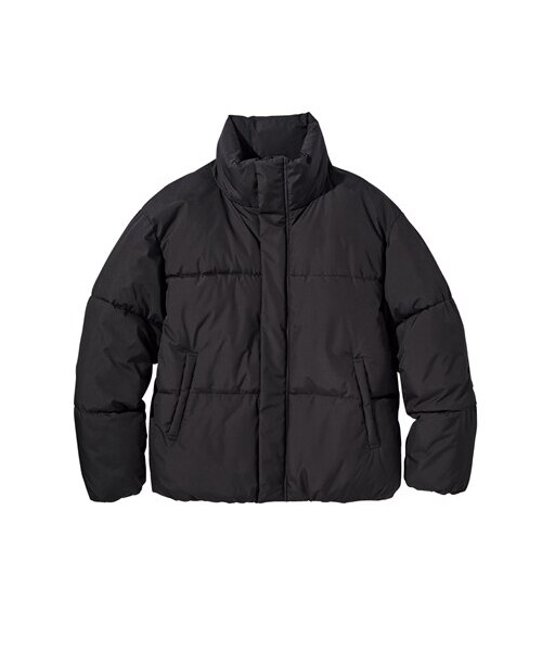 nissen（ニッセン）の「防風・はっ水・吸湿発熱中綿入スタンドカラーブルゾン（ジャケット/アウター・メンズ・チャコール/黒・M/L/LL/3L/4L/5L/6L/8L/10L）」の14枚目の写真