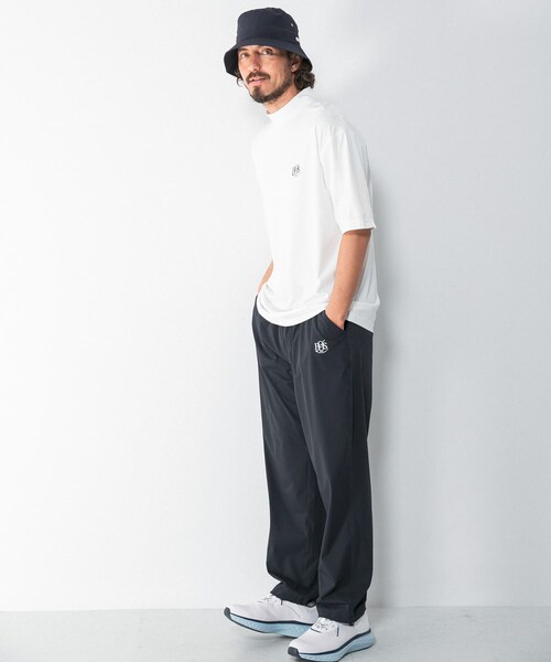 URBAN RESEARCH Sonny Label（アーバンリサーチサニーレーベル）の「OOPS　吸水速乾モックネックTシャツ（Tシャツ/カットソー・メンズ・WHITE/BLACK/WHITE 廃番/BLACK 廃番・M/L/XL/4）」の10枚目の写真