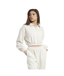 Reebok（リーボック）の「クラシックス フレンチテリー カラード スウェットシャツ / Classics French Terry Collared Sweatshirt （アウトドア/スポーツ・レディース）」