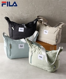 nissen | FILAワッペン付ボンディングショルダーバッグ(ショルダーバッグ)