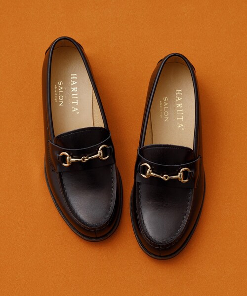 ADAM ET ROPE'（アダムエロペ）の「【HARUTA for SALON】【新色追加】[22.5cm〜25.0cm]ビットローファー（ローファー・レディース・ブラック/ライトグレー/ダークブラウン/カラシ・22.5/23.0/23.5/24.0/24.5/25.0）」の3枚目の写真
