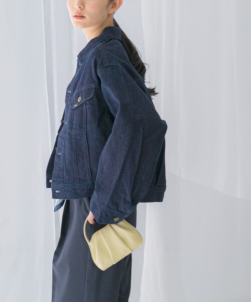 URBAN RESEARCH ROSSO（アーバンリサーチロッソ）の「『別注』Lee101×ROSSO　SHORT JACKET（デニムジャケット・レディース・ONE WASH/MEDIUMUSED・Short）」の8枚目の写真