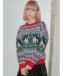 merry jenny | 牧場ニット(ニット/セーター)