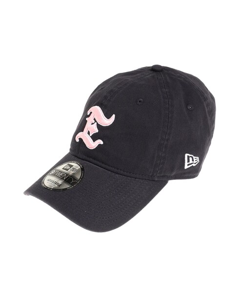 EVRIS（エヴリス）の「【NEW ERA®×EVRIS】E MOTIF 9TWENTY™（キャップ・レディース・アイボリー/ネイビー・F）」の3枚目の写真