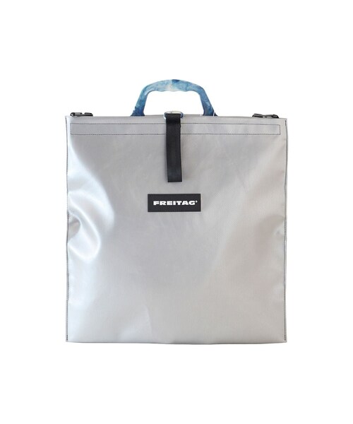 bonjour records(ボンジュールレコーズ)の「FREITAG/フライターグ COOL BAG(トートバッグ・レディース・ブラック/ブラック系/スミクロ/チャコール/グレー/グレー系・F)」の7枚目の写真