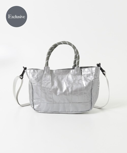 URBAN RESEARCH DOORS(アーバンリサーチドアーズ)の「『別注』TRIFFER×DOORS 2WAYミニショルダーバッグ(ショルダーバッグ・レディース・OFF/NAVY/ORANGE/SILVER・One)」の4枚目の写真