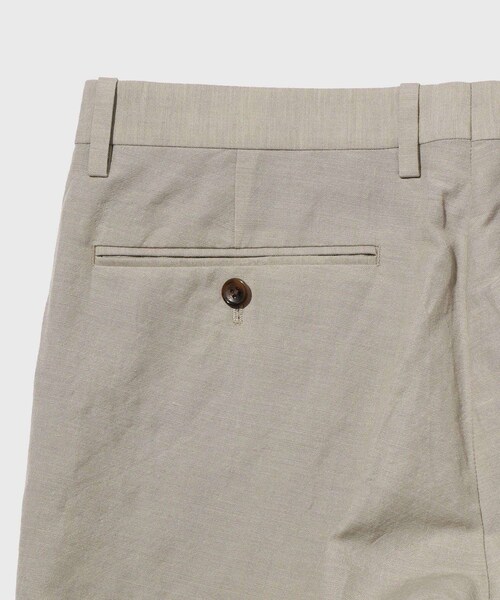 ADAM ET ROPE'（アダムエロペ）の「WOOL LINEN TROUSERS（スラックス・メンズ・ブラック/キナリ/ネイビー系・L/M/XL）」の18枚目の写真