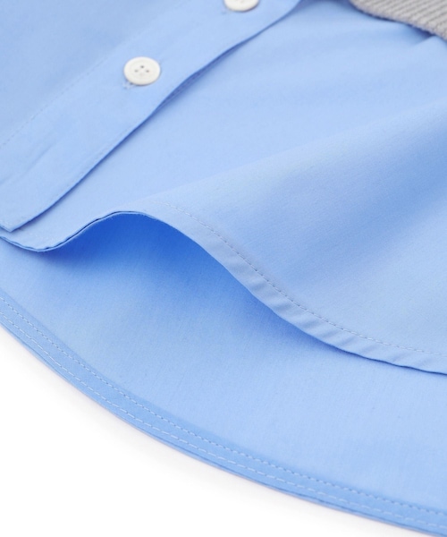 ADAM ET ROPE'(アダムエロペ)の「【WEB限定】シャツコンビニットプルオーバー(ニット/セーター・レディース・ブラック/グレー/ダークブラウン・F)」の21枚目の写真