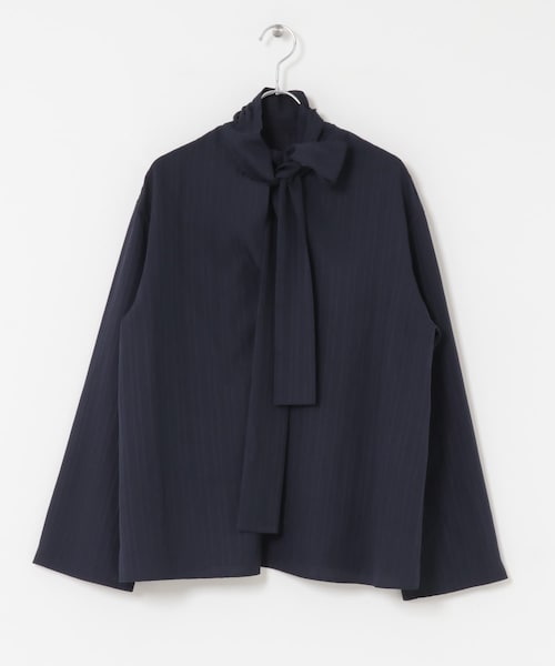 URBAN RESEARCH ROSSO（アーバンリサーチロッソ）の「ボウタイブラウス（シャツ/ブラウス・レディース・WHITE/NAVY・Free）」の14枚目の写真