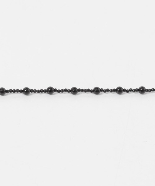 URBAN RESEARCH ROSSO（アーバンリサーチロッソ）の「LAPUIS　SV ROUND STONE NECKLACE（ネックレス・レディース・WHITE/BLACK・-）」の8枚目の写真