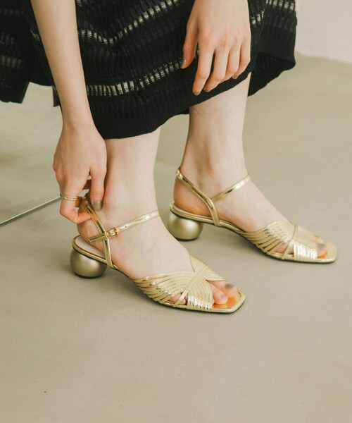 SENSE OF PLACE by URBAN RESEARCH（センスオブプレイスバイアーバンリサーチ）の「メタリックサンダル（サンダル・レディース・GOLD/SILVER・S/M/L）」の19枚目の写真