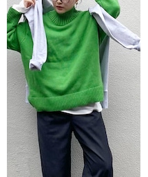 Ungrid | ハイネックワイドボリュームニット(ニット/セーター)