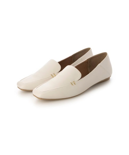 EVOL(イーボル)の「【EVOL/イーボル】 ソフトスクエアフラットローファー IW5357 (ドレスシューズ・レディース・BL/IV/SV/CMC・220/22cm/225/22.5cm/230/23cm/235/23.5cm/240/24cm/245/24.5cm/250/25cm)」の2枚目の写真