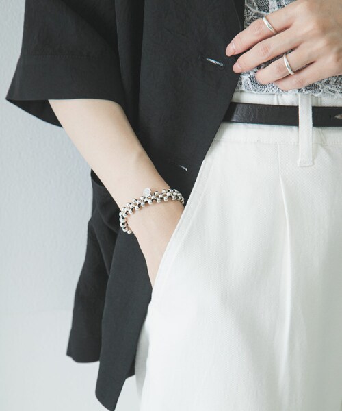URBAN RESEARCH（アーバンリサーチ）の「PHILIPPE AUDIBERT　MAX S BRACELET（ブレスレット・レディース・SILVER・-）」の3枚目の写真