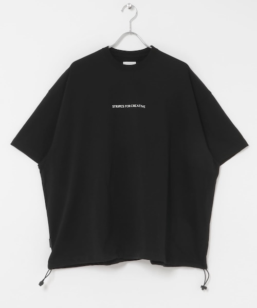 URBAN RESEARCH（アーバンリサーチ）の「SFC　SUPER BIG SS TEE w/ DRAWSTRINGS（Tシャツ/カットソー・メンズ・GREY M/WHITE/BLACK・M/L/XL/XXL）」の2枚目の写真