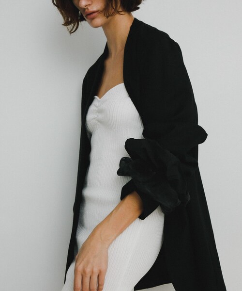 URBAN RESEARCH（アーバンリサーチ）の「decor『デコール』　B Chou Chou（ヘアゴム・レディース・シアーBLACK/BLACK/MILK/シアーGRAY・-）」の10枚目の写真