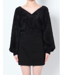 EMODA | 2WAYシャギーニット(ニット/セーター)