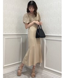 dazzlin | バックオープンマーメイドワンピース(ワンピース)