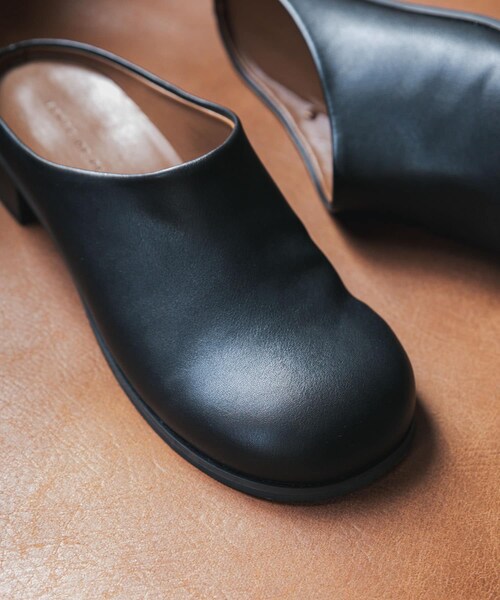 SENSE OF PLACE by URBAN RESEARCH（センスオブプレイスバイアーバンリサーチ）の「ワイドトゥヒールスリッポン（その他シューズ・レディース・BLACK/BROWN・S/M/L）」の9枚目の写真