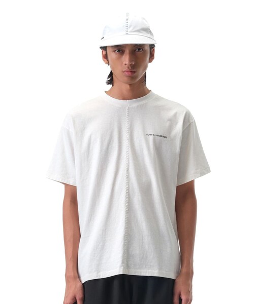 bonjour records（ボンジュールレコーズ）の「Space Available/スペースアヴェイラブル Natural Movement Short Sleeve T-shirt（Tシャツ/カットソー・レディース・ブラック/オフホワイト・L/M/XL）」の10枚目の写真