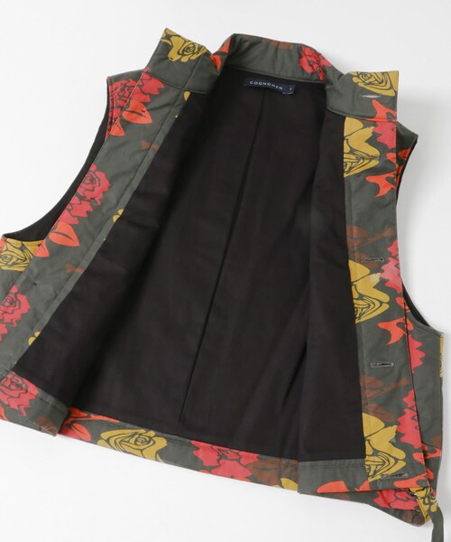 URBAN RESEARCH（アーバンリサーチ）の「COGNOMEN　W.FANTASISTA FLOWER VEST（その他アウター・メンズ・CHARCOAL/ORANGE・Free）」の17枚目の写真