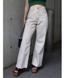 EVRIS | simple wide デニムパンツ(デニムパンツ)