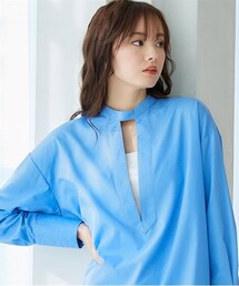 miclat | 大きいサイズ　Iスリットボリュームシャツ　miclat(シャツ/ブラウス)